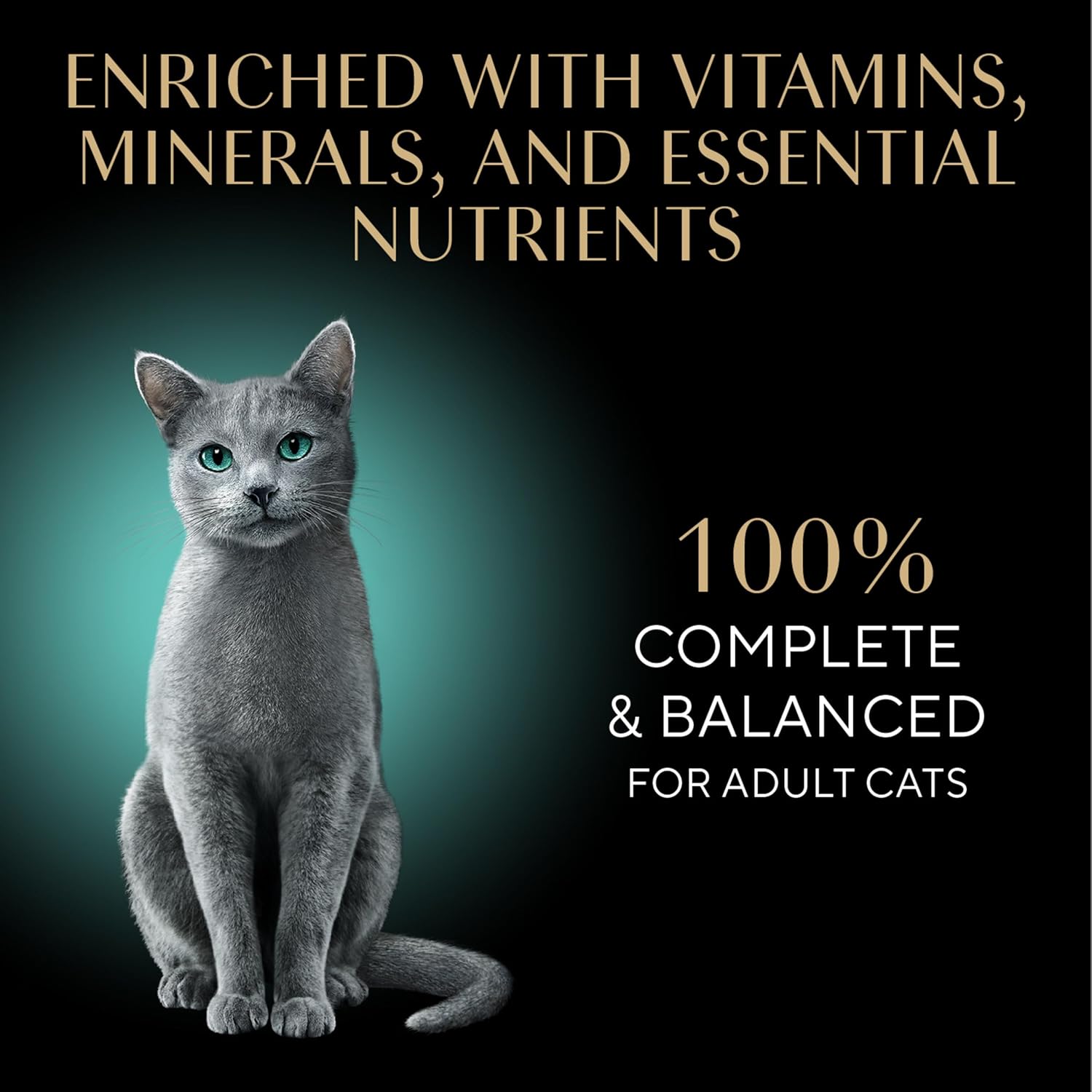 Perfect Portions Wet Cat Food Cuts in Gravy Variety Pack, Roasted Chicken Entree, with Sustainable Salmon, and Tender Turkey Entree, 2.6 Oz. Twin-Pack Trays (24 Count, 48 Servings)